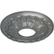 Ekena Millwork Leaf Ceiling Medallion (Fits Canopies up to 4 3/4"), 11 3/8"OD x 3 5/8"ID x 1 1/8"P, Platinum CM11LFPLS - alternate 2